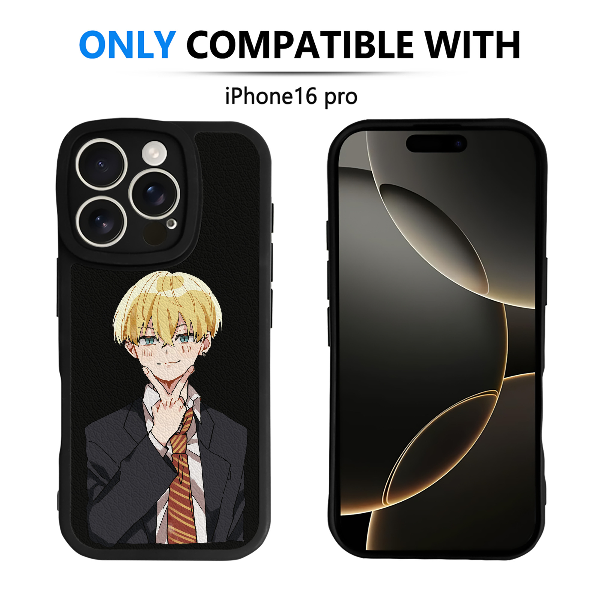 （画像用） 東京リベンジャーズ Tokyo Revengers 【iPhone 16シリーズ対応】シリコンスマホケース（レザー調） 材質：シリコン